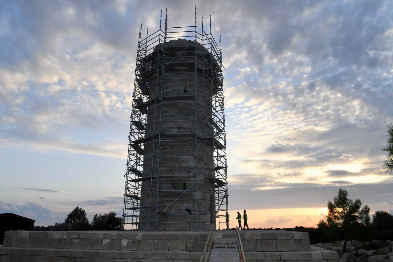 Patara Feneri Eski İhtişamına Kavuşuyor  