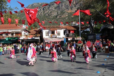 Republic Day Enthusiasm in Kaş